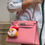 Thumbnail: HERMES KELLY 28 EPSOM SELLIER - ROSE CONFETTI PHW