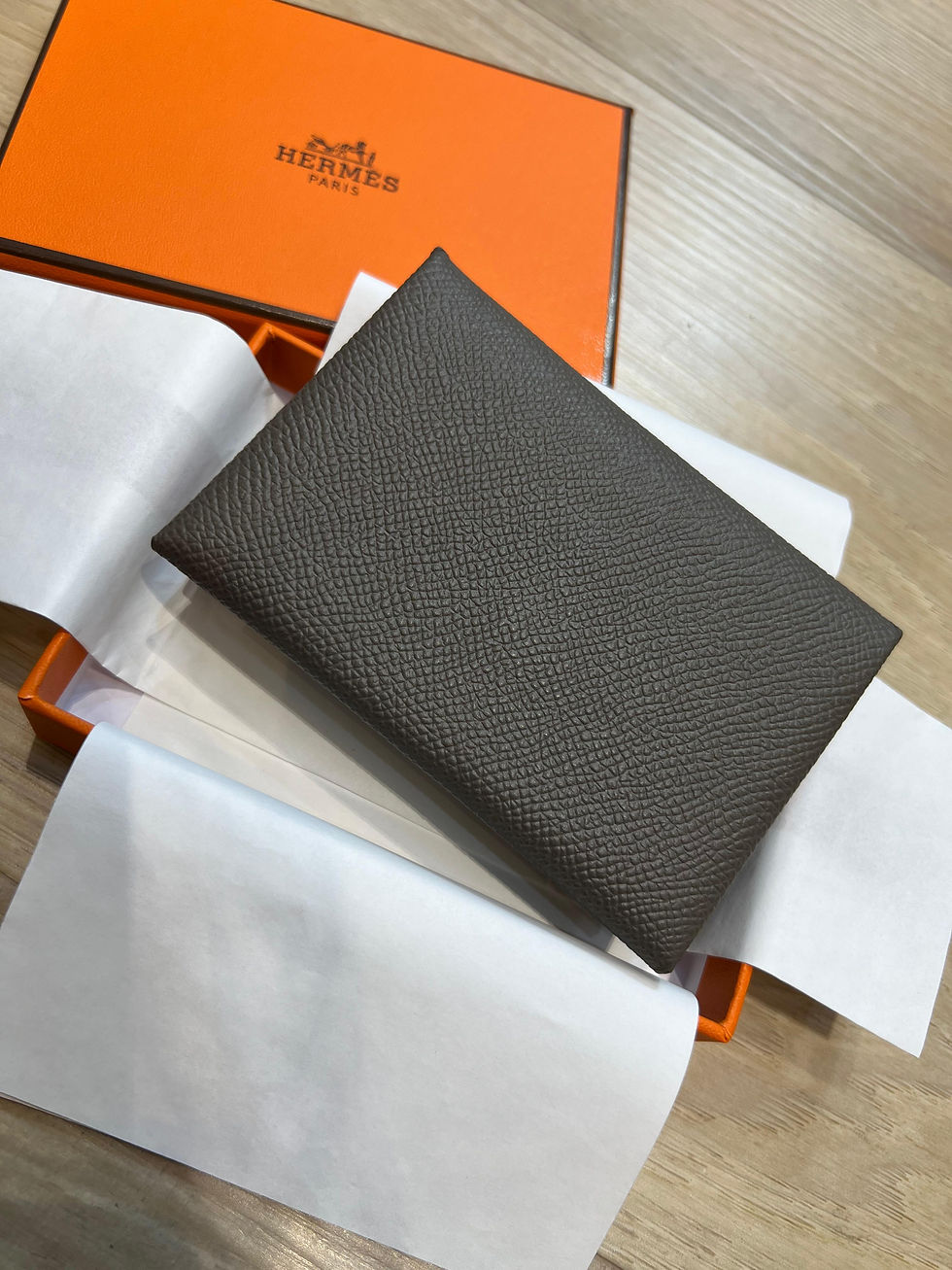 Thumbnail: Hermes Calvi Cluo Epsom Pocket