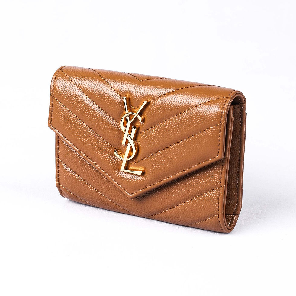Thumbnail: Ysl Cassandre Metalasse Small Envelope Wallet