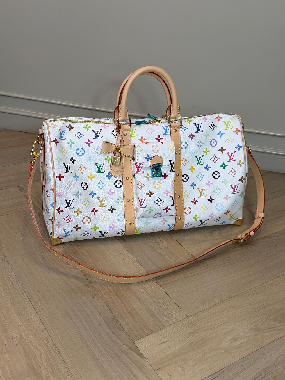 Thumbnail: Louis Vuitton Keepal Murakami Multicolour