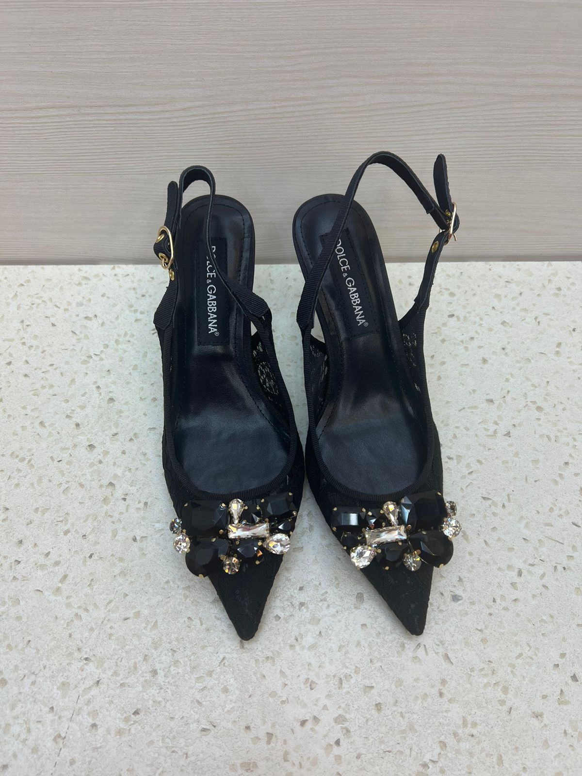 Dolce & Gabbana Heel Black Lace