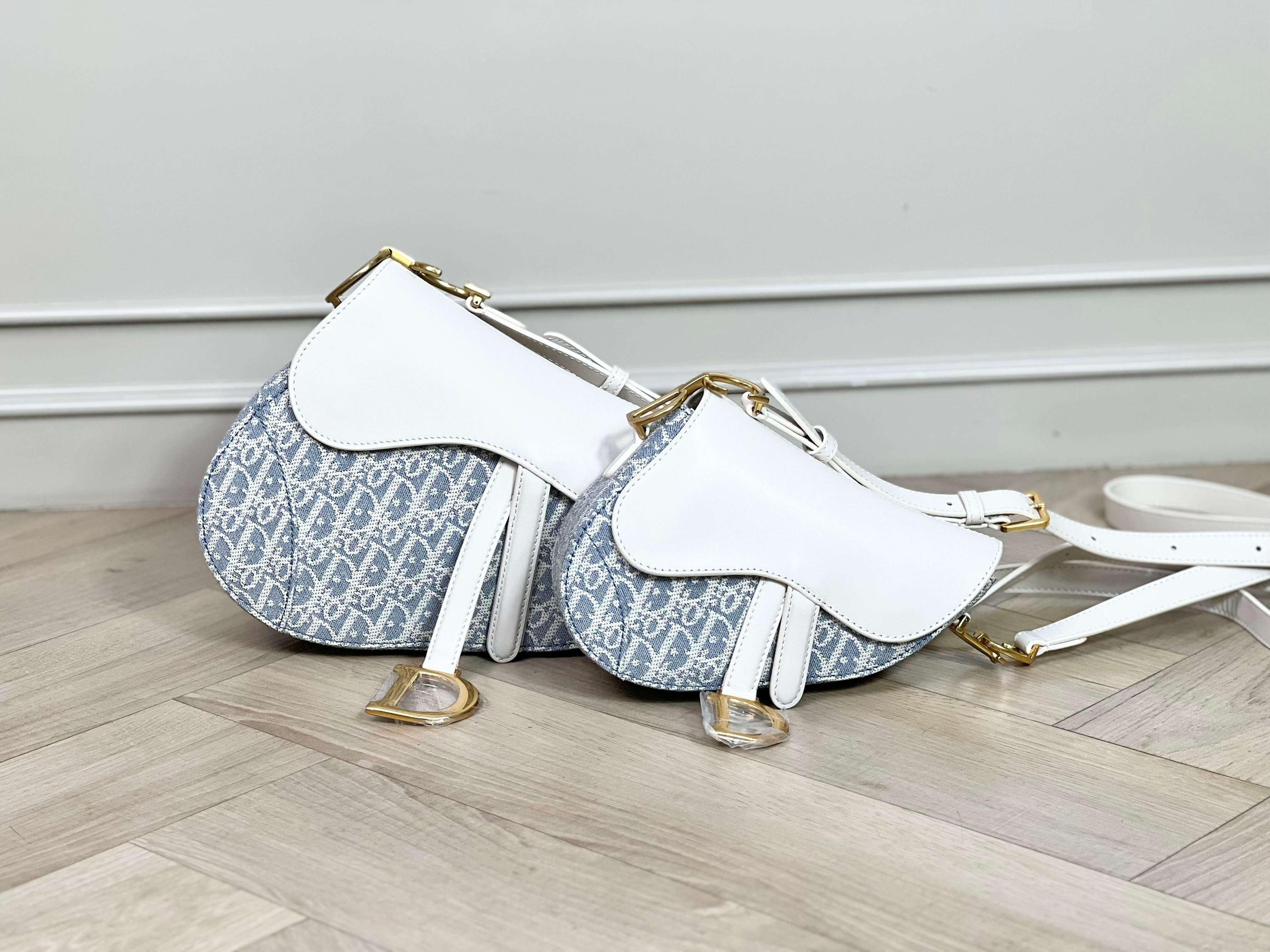 Christian Dior Saddle light blue