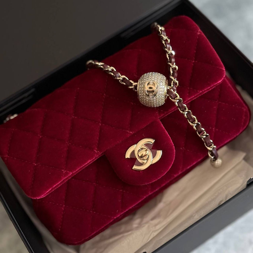 Thumbnail: Chanel Mini Rectangle Velvet