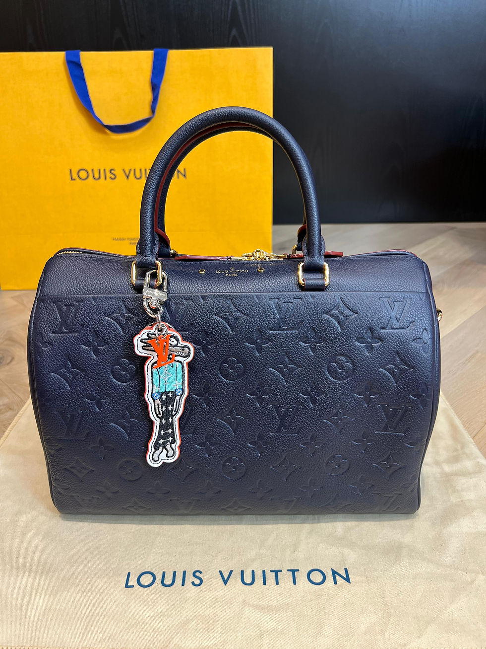Louis Vuitton Speedy 30 Empriente Embossed