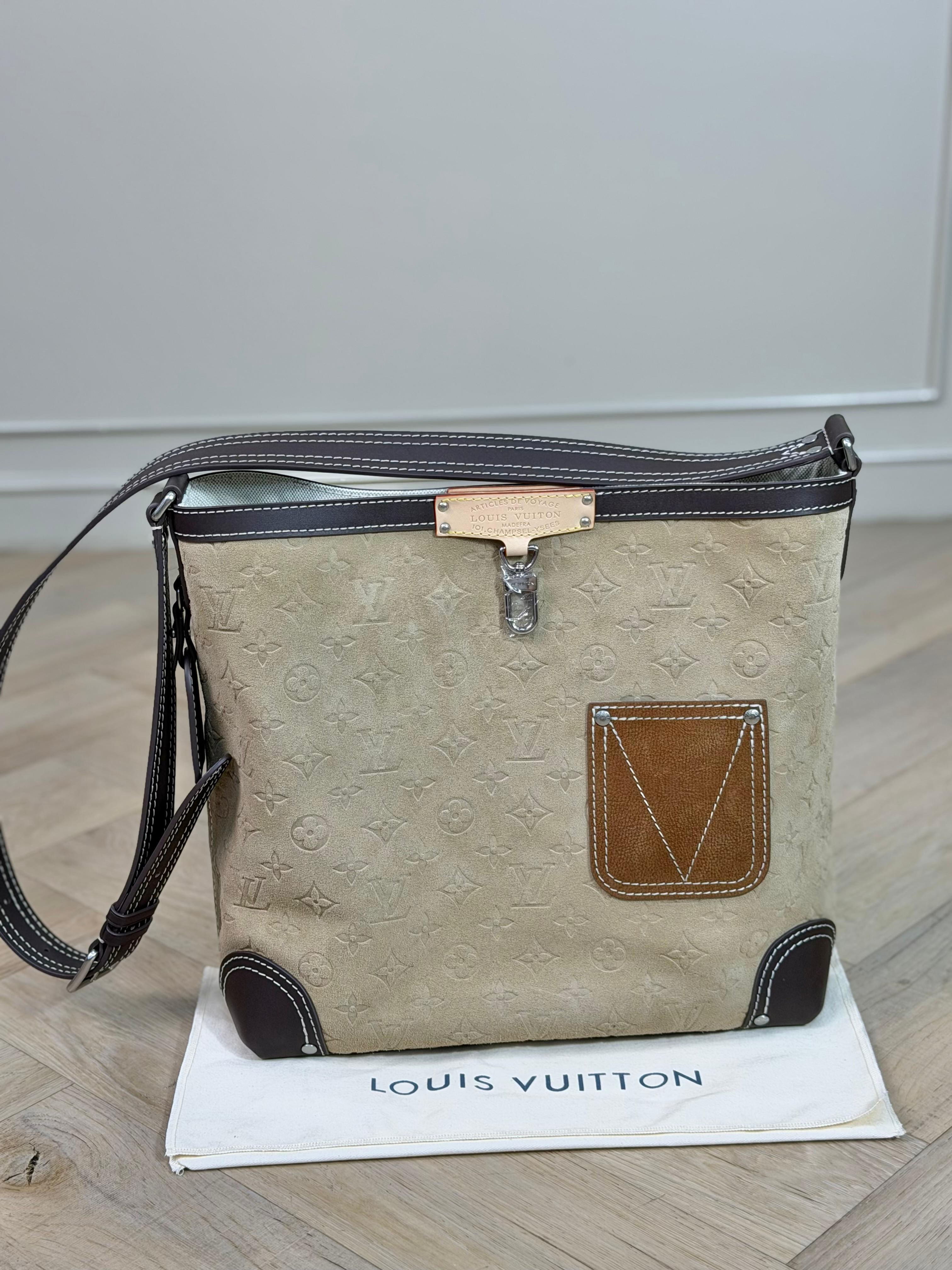 Louis Vuotton Marceu Chain Autres Cuirs Pharell X Nigo Monogram Suede