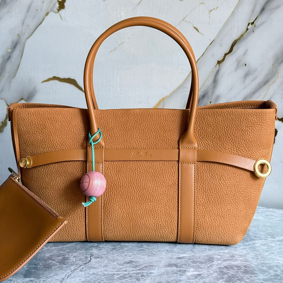 Thumbnail: Loro Piana Ghiera Shopping Small Tote