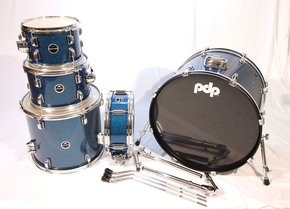 Thumbnail: PDP Encore Azure Blue Sparkle Drum Set