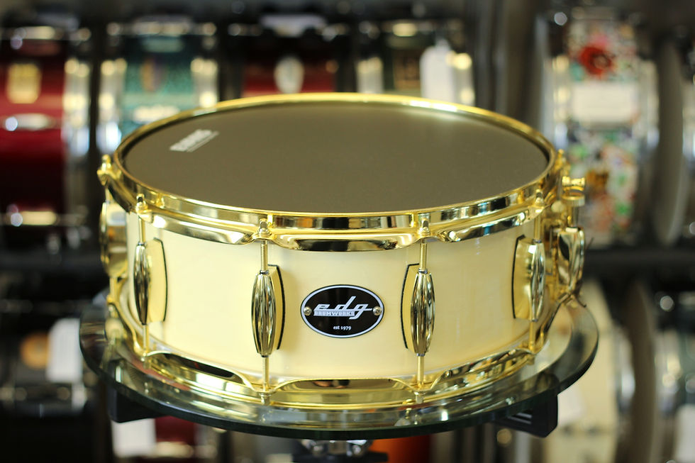 Thumbnail: Edg Drumworks Custom 14" x 5.5" Butter Creme Special