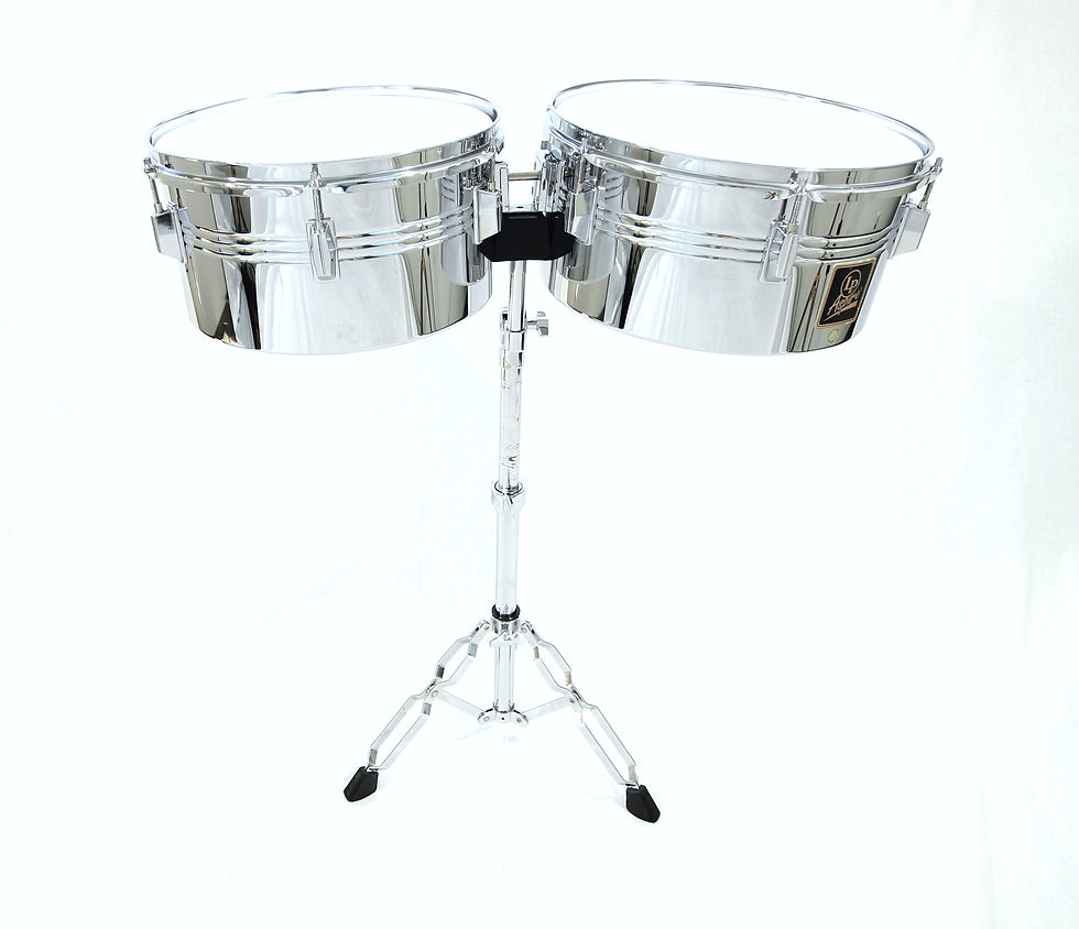 LP 13" & 14" Timbales with Stand Set