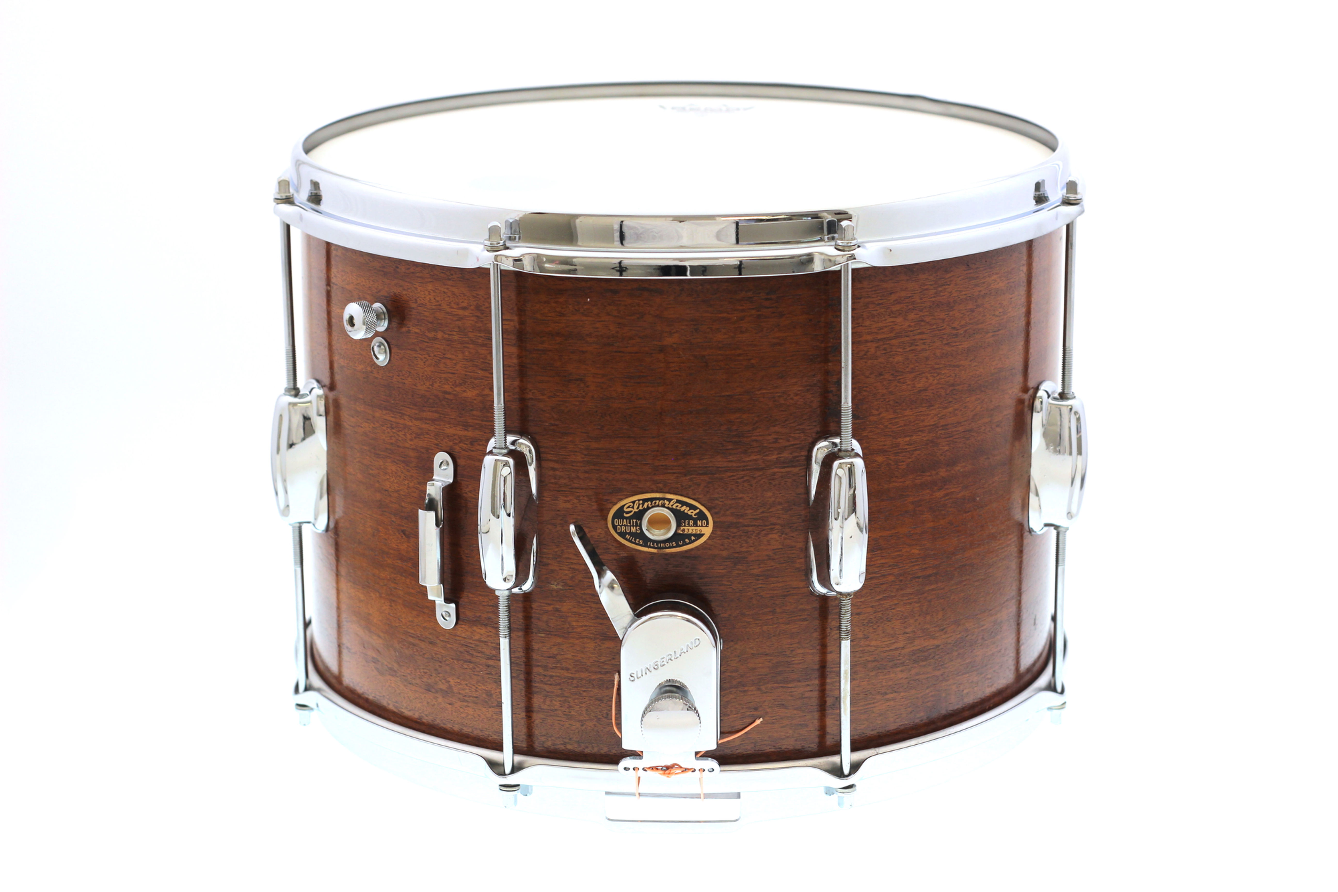 Vintage 1965 Slingerland Mahogany 14" x 10" Snare Drum