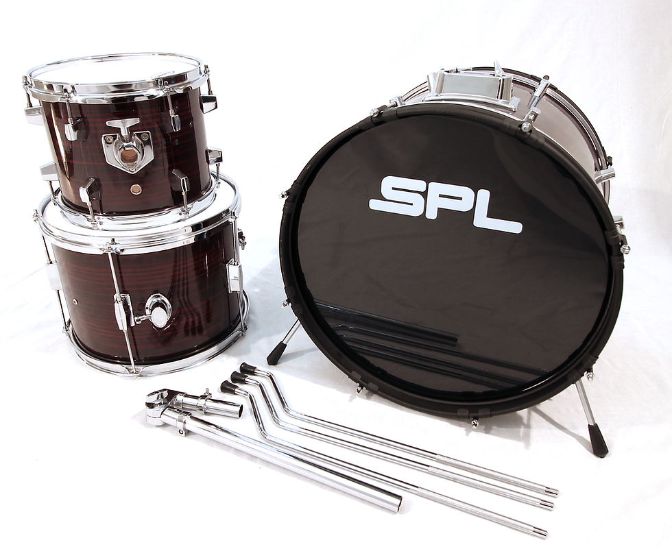 Thumbnail: Custom/Hybrid 3 Piece Be-Bop Drum Set (Shell Pack)