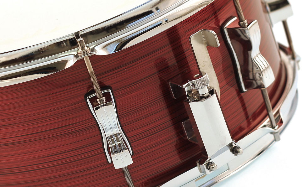 Thumbnail: Ludwig Backbeat "6 x 14" Brushed Red Snare Drum