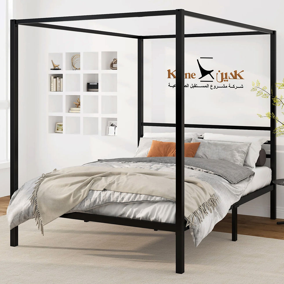 Thumbnail: Metal Canopy Bed