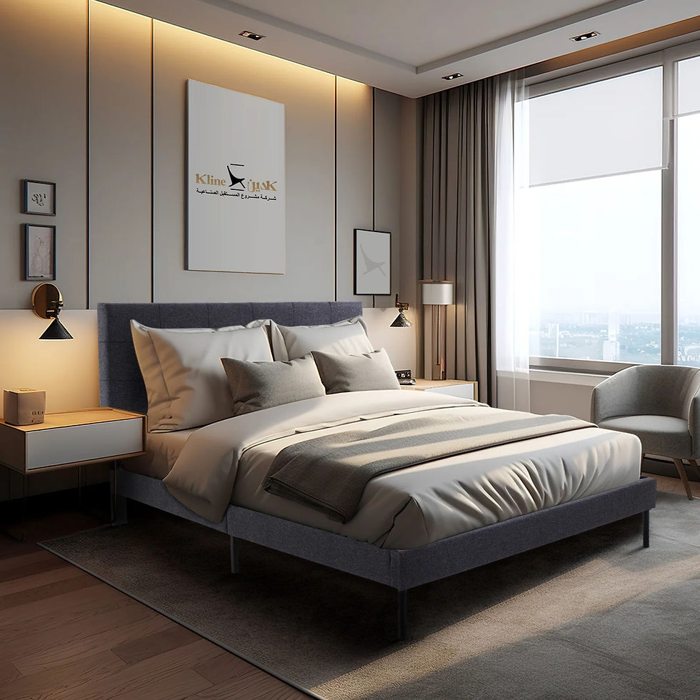 Thumbnail: Bed Frame with Headboard