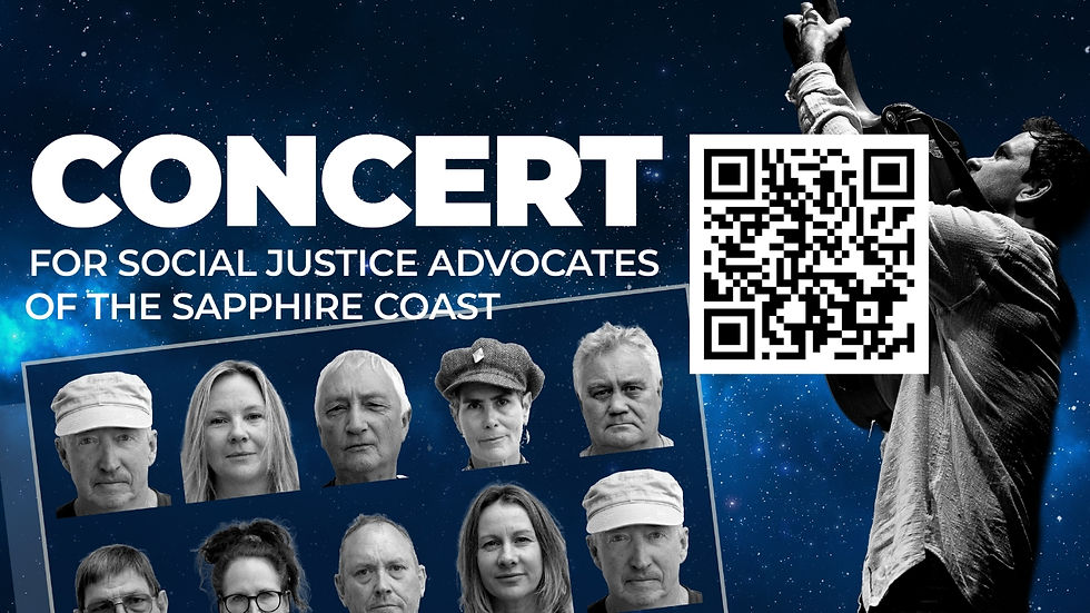 THE 2025 SOCIAL JUSTICE ADVOCATES OF THE SAPPHIRE COAST ( SJASC ) FUND RAISING CONCERT - Daniel Champagne