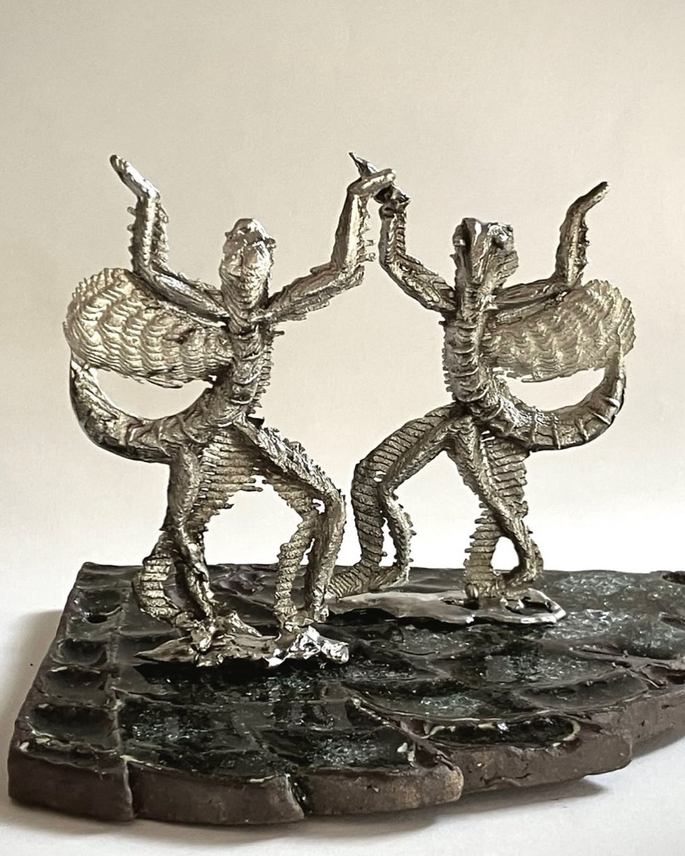 Dragon dance, in ‘Creatures’ exhibition coming soon @Spiral Gallery Bega