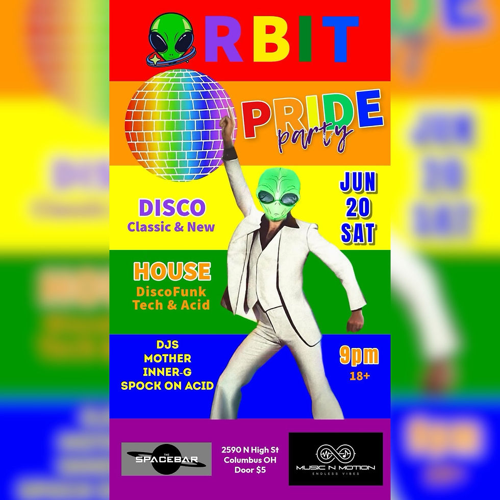 Orbit Pride Celebration Disco-House Party