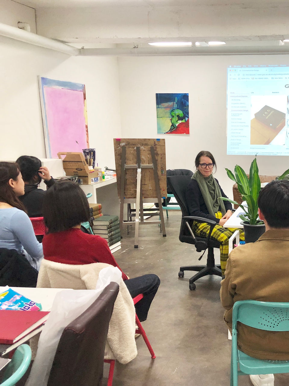 유학미술 강의, MARY MARY 압구정