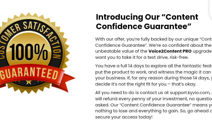 Thumbnail: Voice2Content PRO