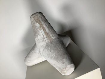 Mini-Tetrapoden aus Beton von der Insel Sylt 