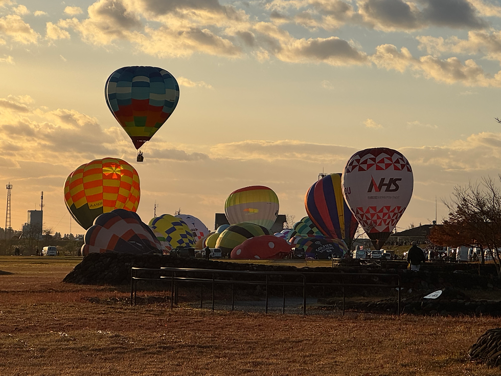 バルーンフェスティバルもやってました