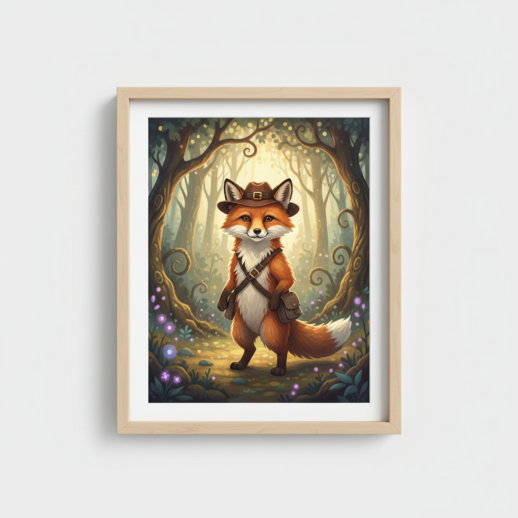 Whimsical Forest Companion
