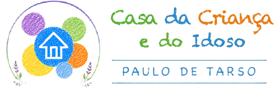 Logotipo Topo da Casa da Criança e do Idoso Paulo de Tarso (Lateral)