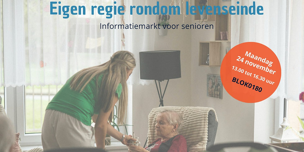 Themamarkt Eigen regie rondom het levenseinde