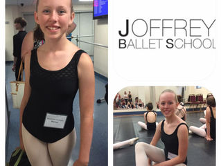 Maddy at Joffrey Ballet Summer Intensive