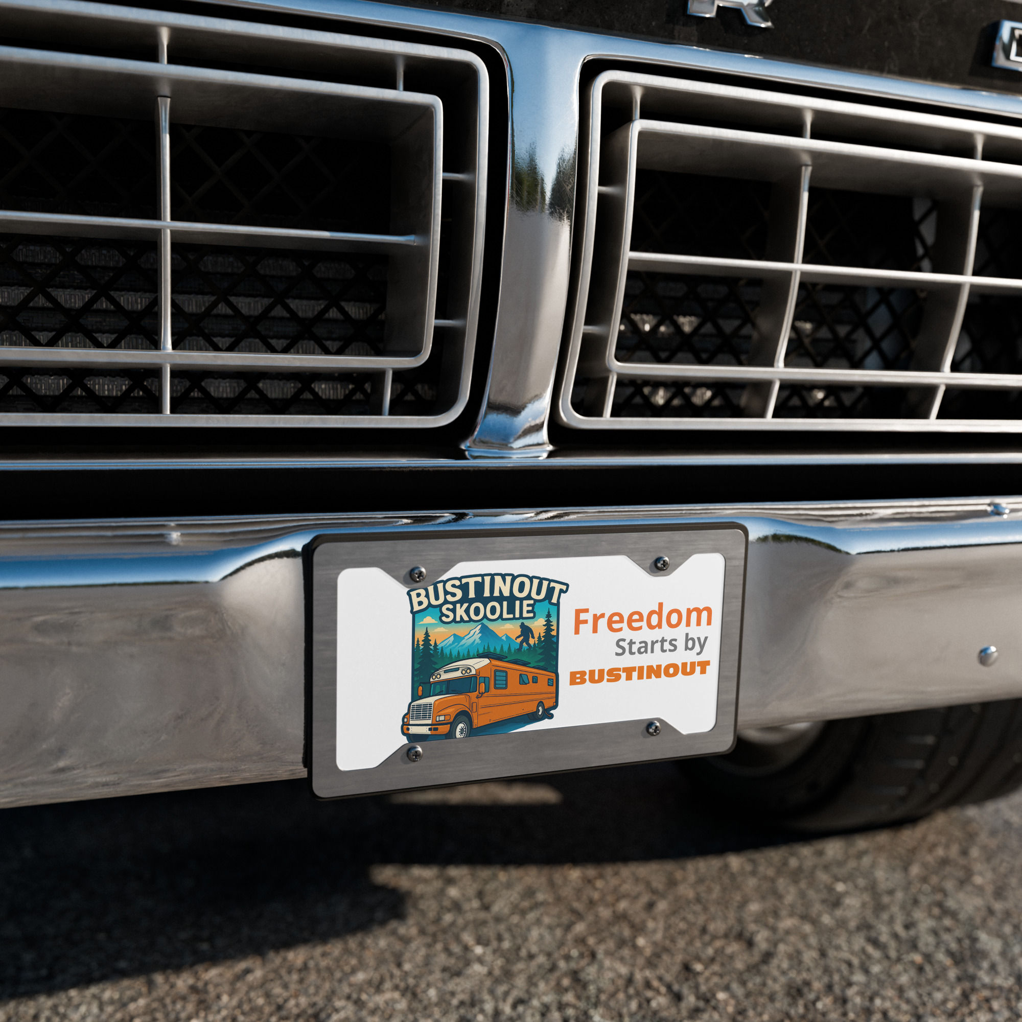 Vanity license plate