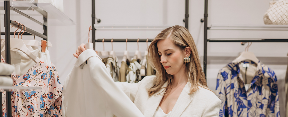 London personal stylist helping women simplify their wardrobe