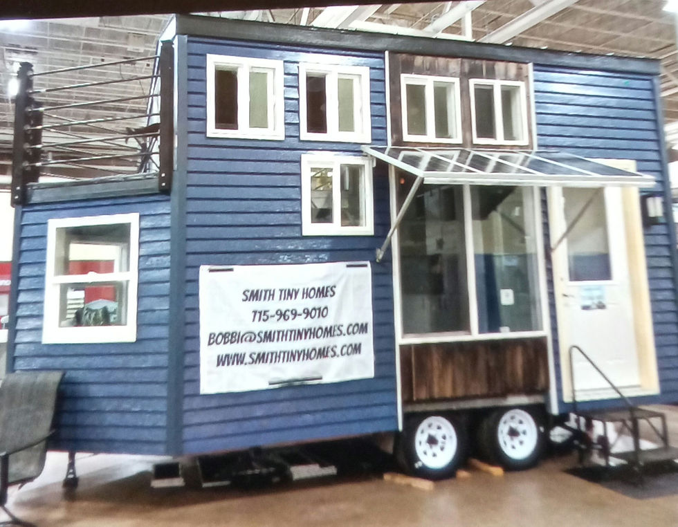 Solar awing system for hybrid or off-grid living-Smith Tiny and Solar