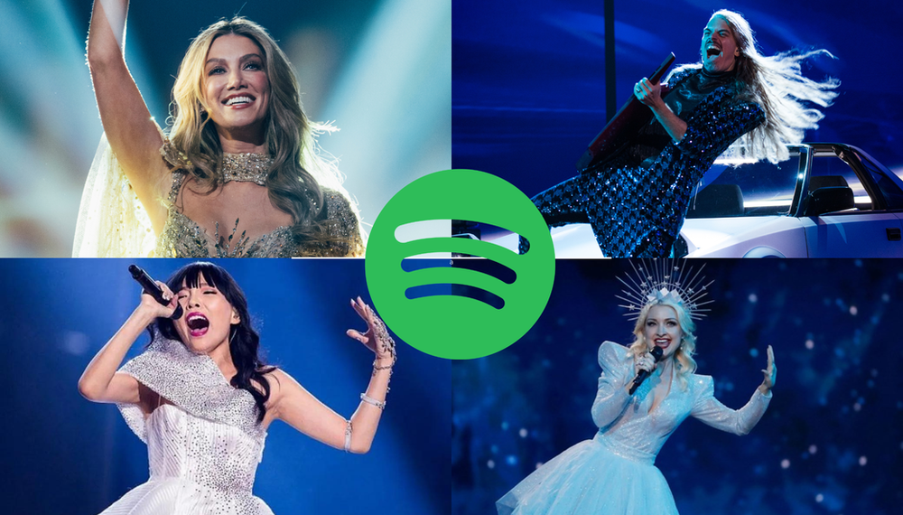 Top Australian Eurovision Songs on Spotify