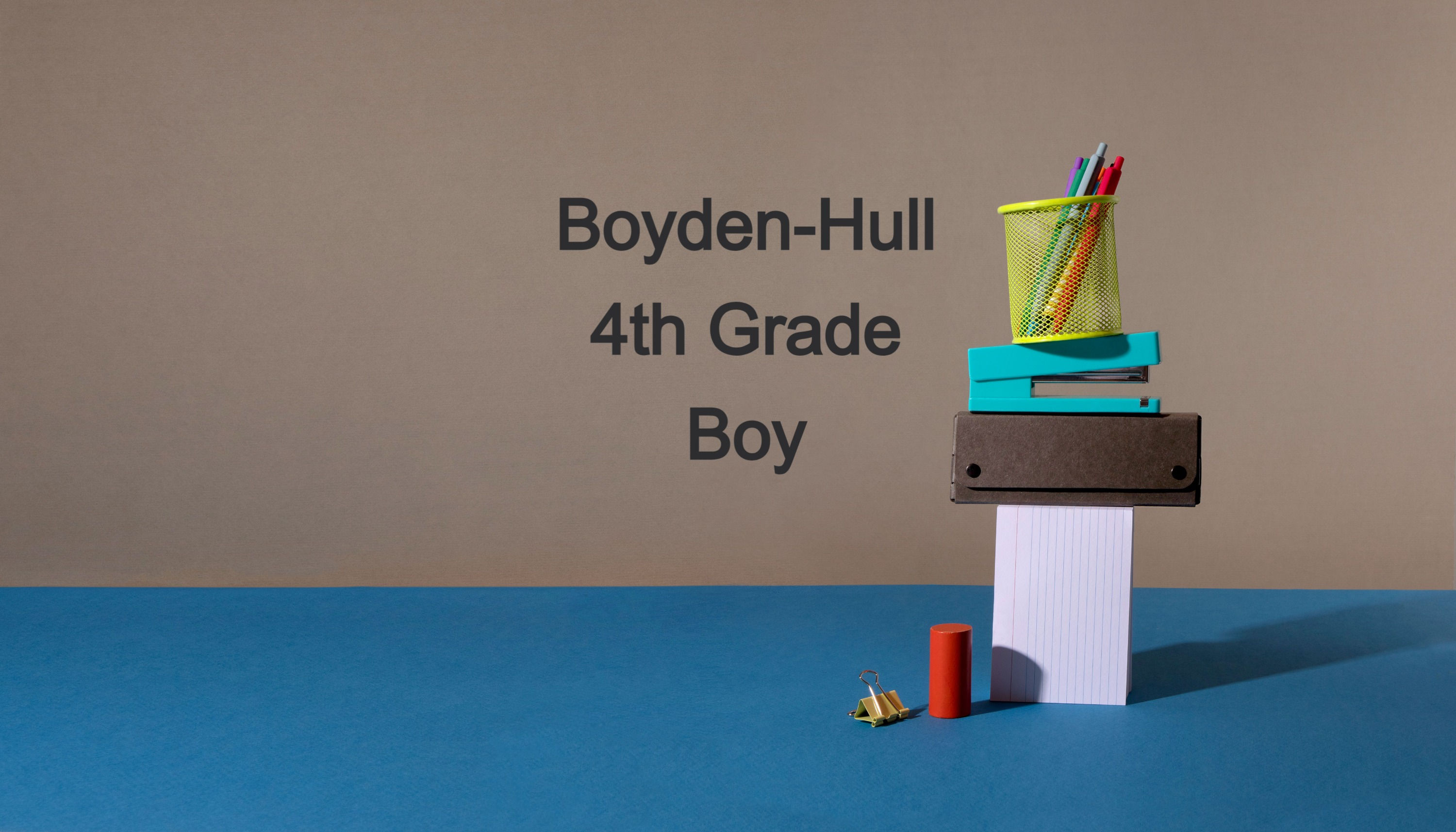 Boyden-Hull 4th Grade Boy