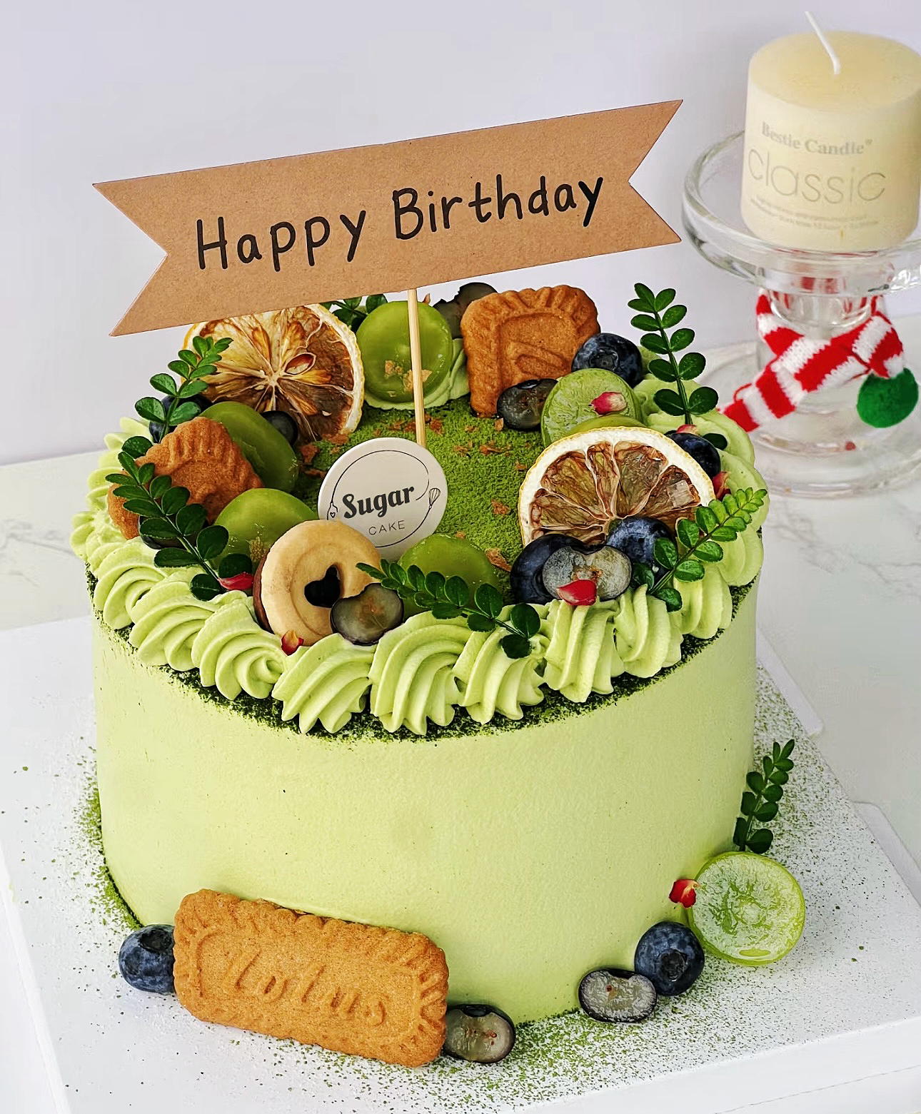 'SUGAR' Matcha Cream Cake