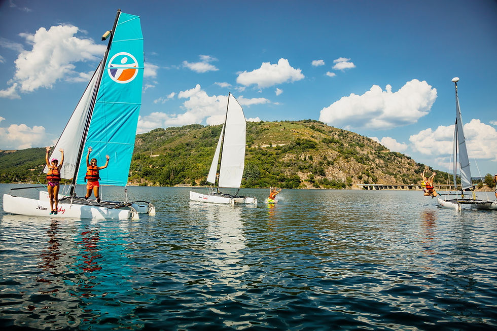 La base nautique du lac