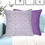 Thumbnail: The Furnishers Cotton Purple Reversible  Pack of 2  Throw Pillow Cover
