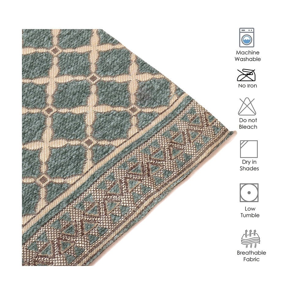 Thumbnail: The Furnishers Premium Chenille Woven Anti-Slip 3 Seater Sofa Cover