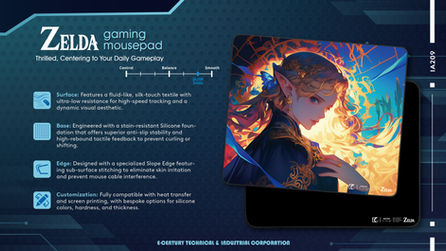 IA209 | Zelda Gaming Mousepad