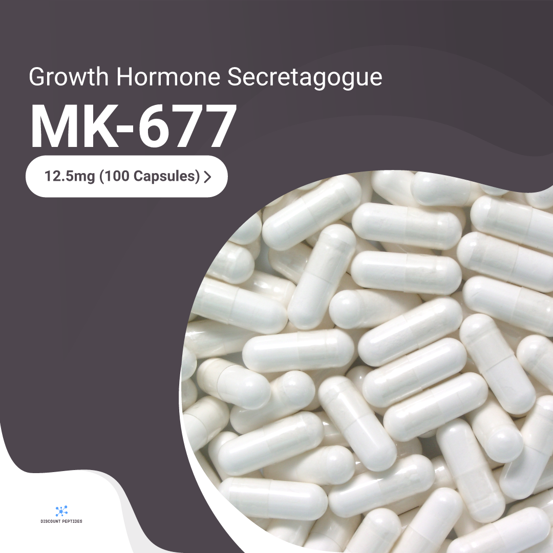 MK-677 (Ibutamoren) 12.5mg (100 Capsules)