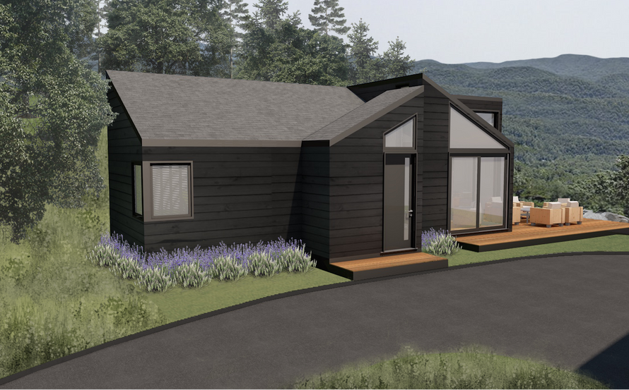 Compact Cabin NW Approach