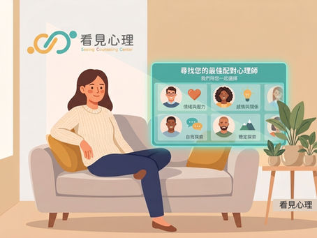 心理師不合適可以換嗎?看見心理的配對與品質機制 /看見心理