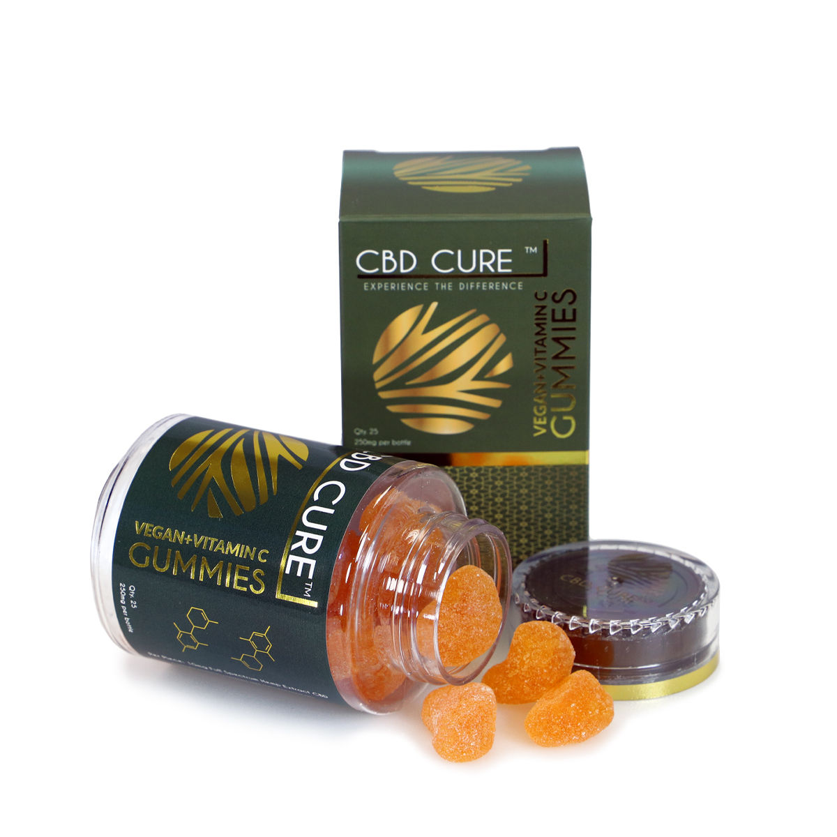500mg CBD VEGAN + VITAMIN C GUMMIES