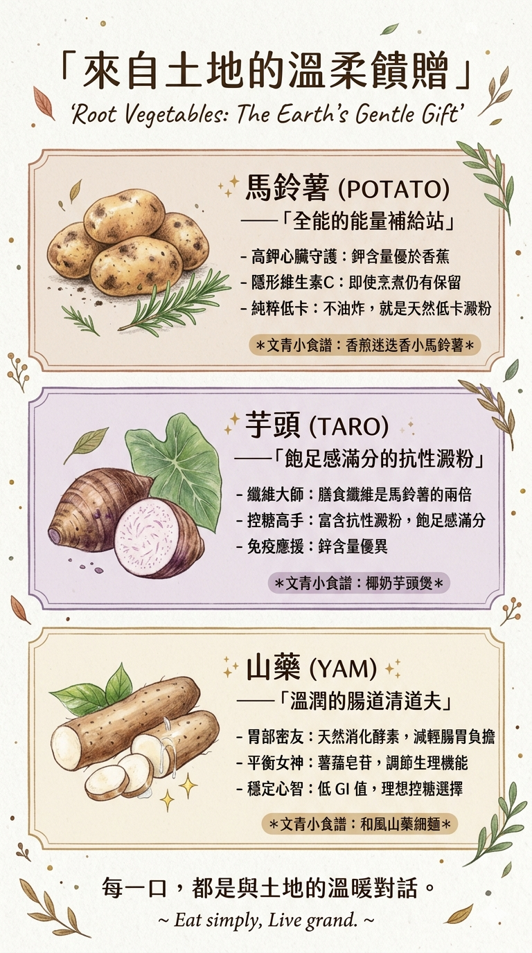 「來自大地的溫柔饋贈」