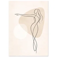 Fine Line Art Poster - Woman - Image 18