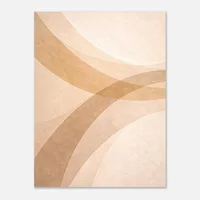 Abstract Golden Minimalistic Arcs - Image 1