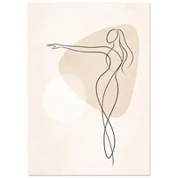 Fine Line Art Poster - Woman - Image 19