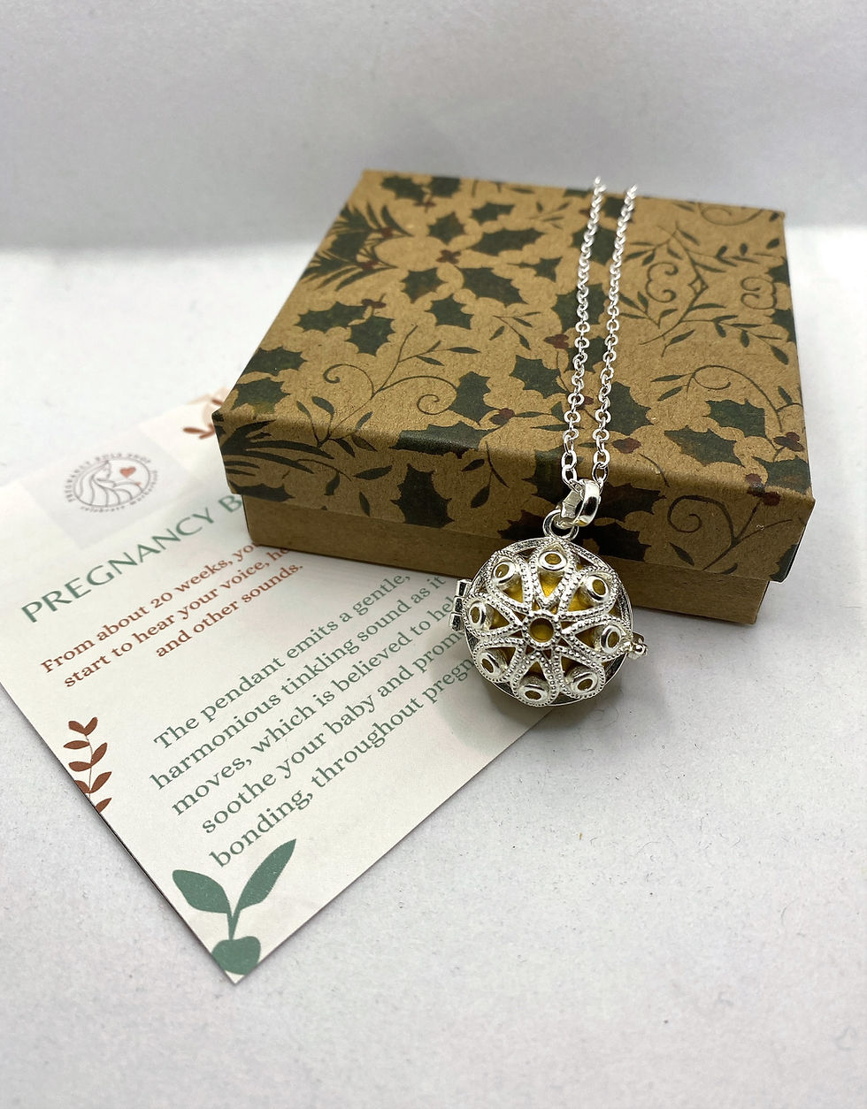Thumbnail: Lotus, Pregnancy Bola Cage, Harmony Ball, Mexican Bola, Baby Shower Gift