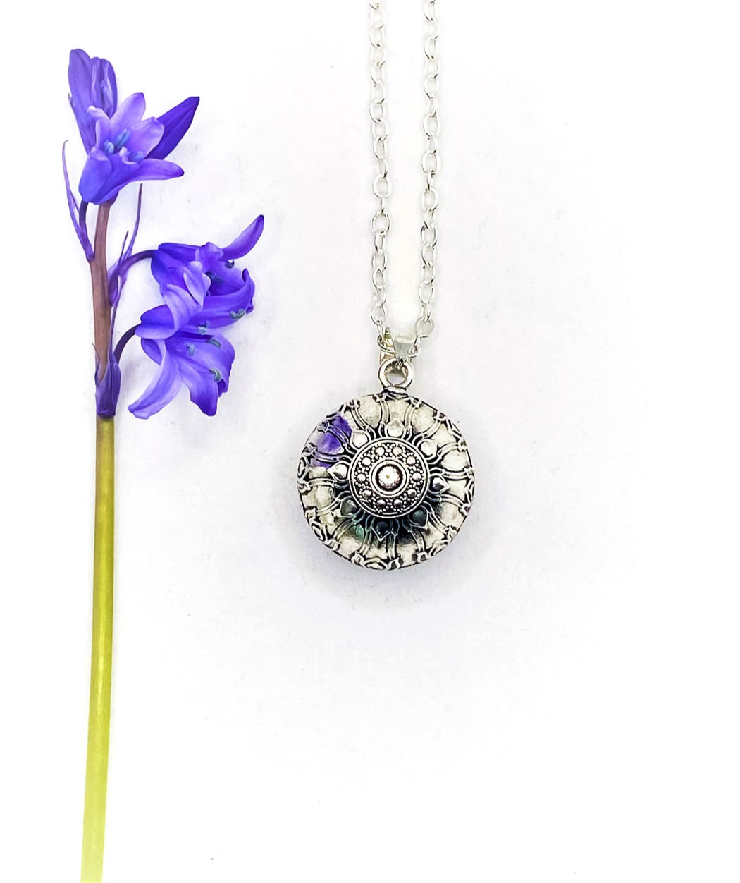 Ananda, Beautiful Pregnancy Bola Necklace, Harmony Ball, Mexican Bola