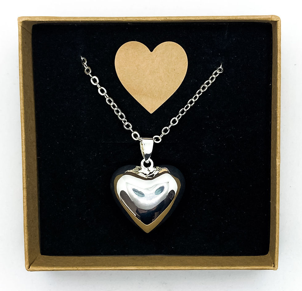 Thumbnail: Heart, Beautiful Pregnancy Bola Necklace, Harmony Ball, Mexican Bola